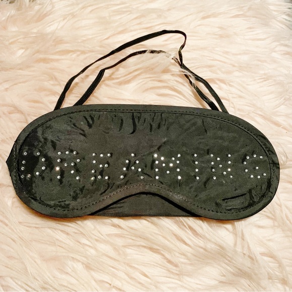 DREAMING Rhinestone Sleep Mask - Picture 3 of 4